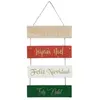 Non communiqué Déco de Noël Pancarte en Bois Joyeux Noël en plusieurs langues H 40 cm