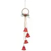 ATMOSPHERA Suspension Déco Noël "Cloches" 55cm Rouge