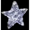 FEERIC LIGHTS AND CHRISTMAS Etoile lumineuse extérieure blanc froid h50cm 150 led + transfo XMAS