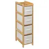 Etagère fine 4 tiroirs Tidy Box 5Five - Blanc