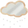 Atmosphera Créateur D'intérieur - Miroir nuage en bois 40x36cm