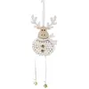 ATMOSPHERA Sujet de Noël en Bois "Renne" 30cm Blanc