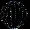 FEERIC LIGHT & CHRISTMAS Décoration Lumineuse Extérieur "Boule" 62cm Noir