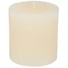 Atmosphera Créateur D'intérieur - Bougie ronde Olia D6,7cm blanc ivoire