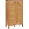 3S. x Home Atmosphera Créateur d'intérieur - Armoire 2 Portes Tiria 92cm Marron