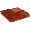Atmosphera Créateur D'intérieur - Plaid Ollis 130x180cm Terracotta