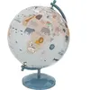 Globe en métal D20cm bleu - Bleu - Atmosphera createur d'interieur