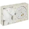 Atmosphera - Coffret empreinte + peluche beige - 28.2x6.1x17.5 cm T.U