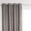 Atmosphera Créateur d'intérieur - Rideau Occultant Dana 140x260cm Gris