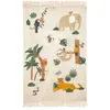 Atmosphera for Kids - Tapis Enfant Carte Jungle 100x150cm Multicolore