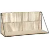 Etagère murale corde et métal Cosy Atmosphera - Naturel clair