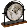 Horloge à poser Flavia noir H20cm - Atmosphera créateur d'intérieur