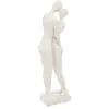 Atmosphera Créateur D'intérieur - Statuette couple Rivi blanc H33cm