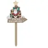 Non communiqué Atmosphera Créateur d'intérieur - Pancarte en Bois Père Noël 59cm Marron