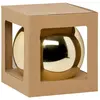 ATMOSPHERA Boule de Noël "La Maison des Couleurs" 25cm Or