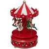 ATMOSPHERA Carrousel Musical "Père Noël" 18cm Rouge