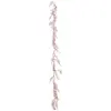 Atmosphera Créateur d'intérieur - Guirlande de Noël Déco Liane 180cm Rose