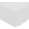 ATMOSPHERA Créateur d'intérieur - Drap Housse 2 Personnes Percale 180x200cm Blanc