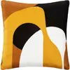 Atmosphera Créateur D'intérieur - Coussin Hary jaune moutarde 45x45cm