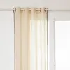 Atmosphera Créateur d'intérieur - Rideau à  illets Linah 130x260cm Lin