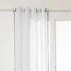 HOMEMAISON Rideau Linah blanc 130x260cm - Atmosphera créateur d'intérieur