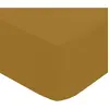 Atmosphera Créateur D'intérieur - Drap-housse percale mordoré 180x200cm