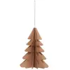 FÉÉRIC LIGHTS AND CHRISTMAS Sdn papier sapin beige 15CM - Atmosphera créateur d'intérieur