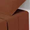 Atmosphera Créateur d'intérieur - Drap Plat Intérieur 180x290cm Terracotta