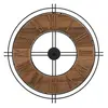 Horloge "Dorian" D65cm marron - Atmosphera createur d'interieur - Marron