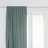 Atmosphera Créateur D'intérieur - Rideau Widdy 130x260cm vert céladon
