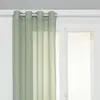 Atmosphera Créateur D'intérieur - Voilage Paxta 135x240cm vert céladon