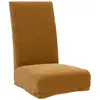Housse de chaise "Jana" ocre - Atmosphera createur d'interieur - Ocre