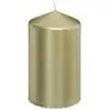 Fééric Lights And Christmas - Bougie Ronde Satin or 335G h 12 cm - Feeric Christmas