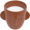 ATMOSPHERA Créateur d'intérieur - Bougie Parfumée en Céramique Maya 520g Vanille