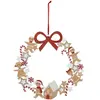 FÉÉRIC LIGHTS AND CHRISTMAS COURONNE BOIS PAIN EPICE 33CM - Atmosphera créateur d'intérieur