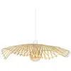 Suspension Tess bambou D58cm - Atmosphera createur d'interieur - Beige