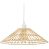 Suspension Mahé bambou D36cm - Atmosphera createur d'interieur - Beige