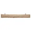 Bas de porte jute Natura beige lin 12x90cm Atmosphera Créateur D'intérieur