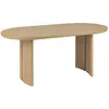 Table à manger Lousada Bois 180x90cm - Atmosphera createur d'interieur
