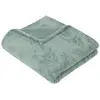 Plaid flanelle Roy bleu 125x150cm - Atmosphera créateur d'intérieur
