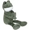 Peluche grenouille Loes vert H35cm - Atmosphera createur d'interieur