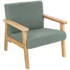 Atmosphera Créateur D'intérieur - Fauteuil enfant Basile vert céladon