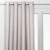 Rideau isolant Neal beige lin 140x260cm Atmosphera Créateur D'intérieur