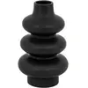 Vase céramique Clothilde noir H25cm - Atmosphera créateur d'intérieur