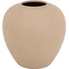 ATMOSPHERA vase boule céramique 22cm nude - générique 204293c