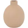 Atmosphera Créateur D'intérieur - Vase céramique Rily rose clair H18cm