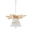 SDN METAL CLOCHE JF BL OR 8CM - Atmosphera créateur d'intérieur