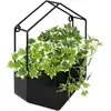 Atmosphera - Plante Artificielle Suspendue Curt Pot métal Noir h35cm