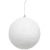Déco Sapin Boule de Noël XL D 15 cm Blanc enneigé