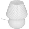 Lampe champignon Cara H18cm blanc - Atmosphera créateur d'intérieur